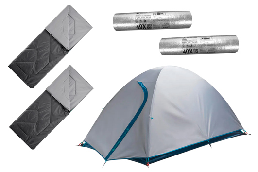 Aluguel Kit Camping Montanha 2 Pessoas - Sex a Seg
