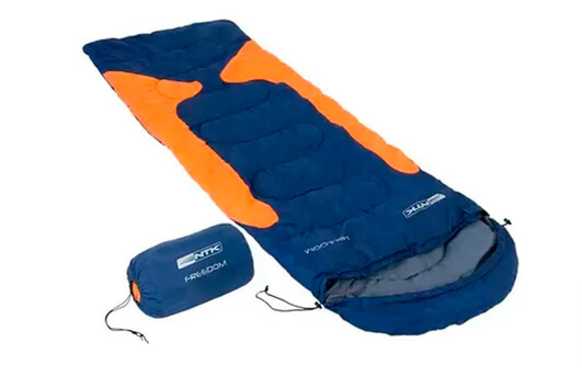 Saco de Dormir Freedom -1,5C a -3,5C Azul e Laranja - Nautika