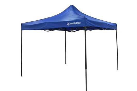 Aluguel de Tenda Gazebo Pagoda Estrutura Aço 3x3mts Azul - 1 Dia