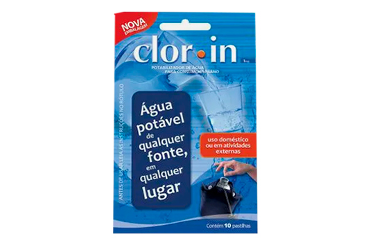Clorin - 10 pastilhas